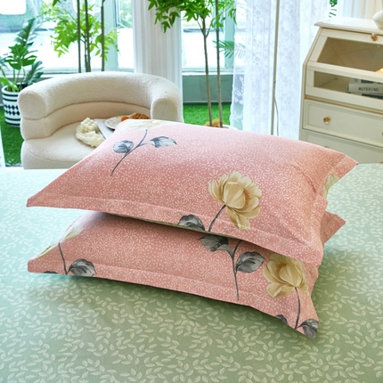 91家纺网 家纺一手货源 找家纺 （总）鸿琪家纺 2025新款全棉12868单枕套