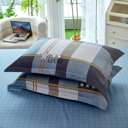 91家纺网 家纺一手货源 找家纺 （总）鸿琪家纺 2025新款全棉12868单枕套