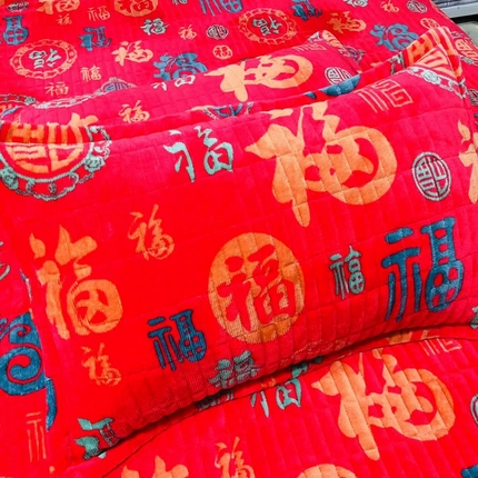 91家纺网 家纺一手货源 找家纺 （总）禧多家纺 2025新款百福牛奶绒枕套