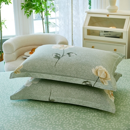 91家纺网 家纺一手货源 找家纺 （总）鸿琪家纺 2025新款全棉12868单枕套