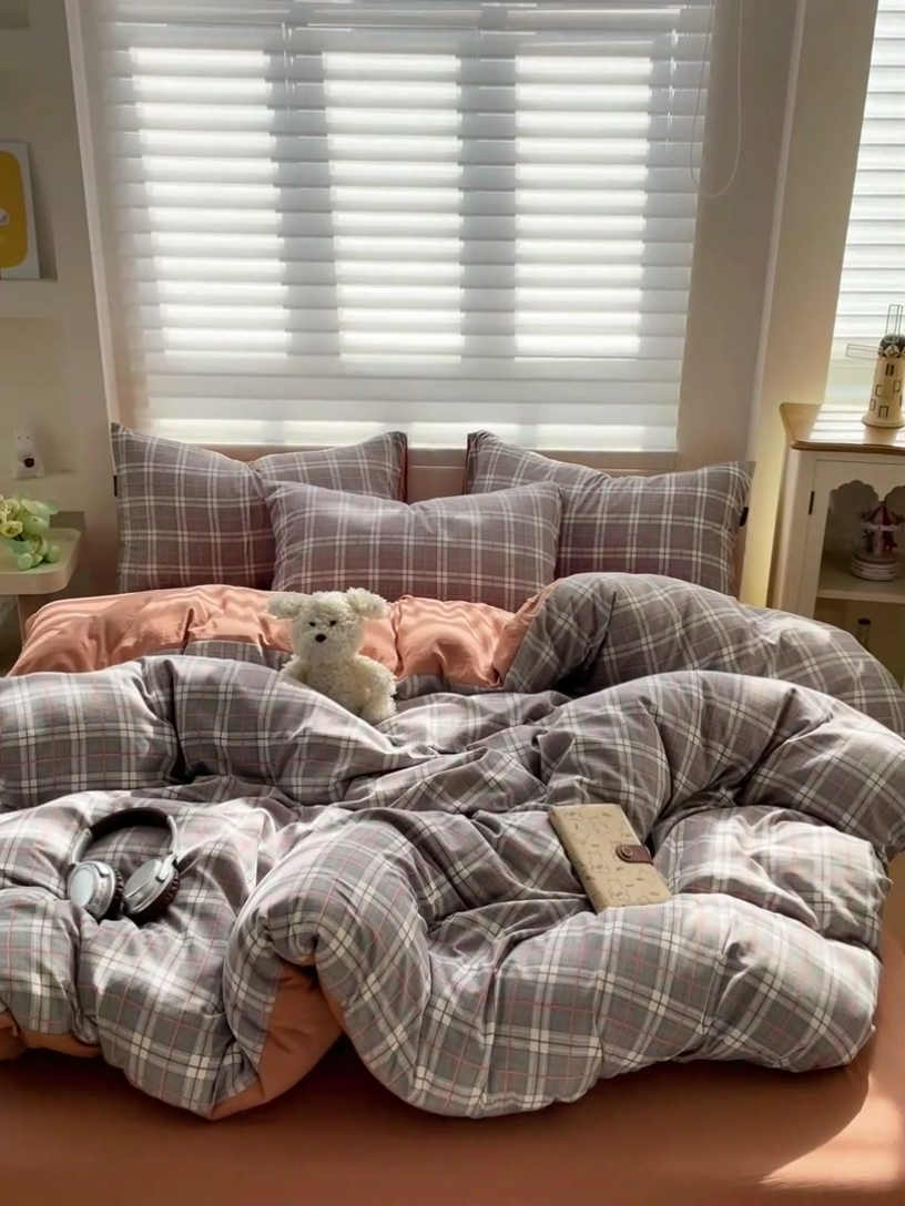 91家纺网 家纺一手货源 找家纺 （总）娜娜2025新款A类针织双层纱印花四件套