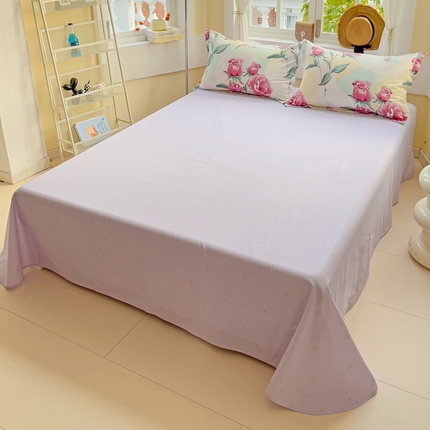 91家纺网 家纺一手货源 找家纺 （总）鸿琪家纺 2025新款全棉12868单床单