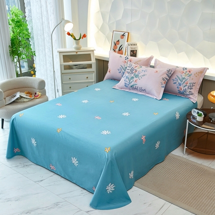 91家纺网 家纺一手货源 找家纺 （总）鸿琪家纺 2025新款全棉12868单床单