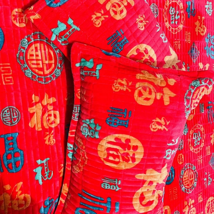 91家纺网 家纺一手货源 找家纺 （总）禧多家纺 2025新款百福牛奶绒枕套