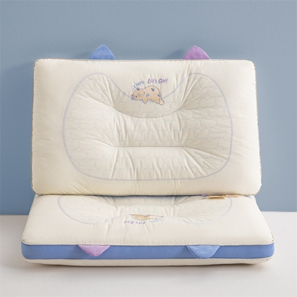 91家纺网 家纺一手货源 找家纺 （总）麦肯锡 2025新款可爱猫耳亲子枕枕头枕芯