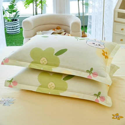 91家纺网 家纺一手货源 找家纺 （总）鸿琪家纺 2025新款全棉12868单枕套