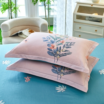 91家纺网 家纺一手货源 找家纺 （总）鸿琪家纺 2025新款全棉12868单枕套