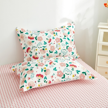 91家纺网 家纺一手货源 找家纺 （总）鸿琪家纺 2025新款全棉12868单枕套