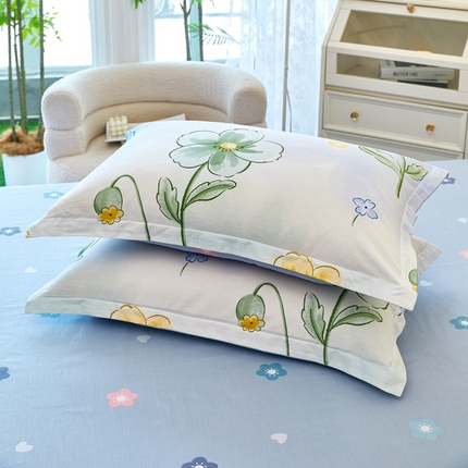 91家纺网 家纺一手货源 找家纺 （总）鸿琪家纺 2025新款全棉12868单枕套