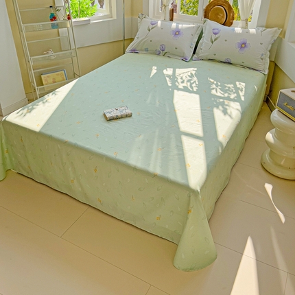 91家纺网 家纺一手货源 找家纺 （总）鸿琪家纺 2025新款全棉12868单床单