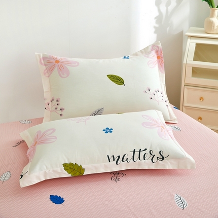 91家纺网 家纺一手货源 找家纺 （总）鸿琪家纺 2025新款全棉12868单枕套