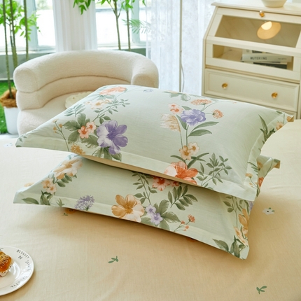 91家纺网 家纺一手货源 找家纺 （总）鸿琪家纺 2025新款全棉12868单枕套