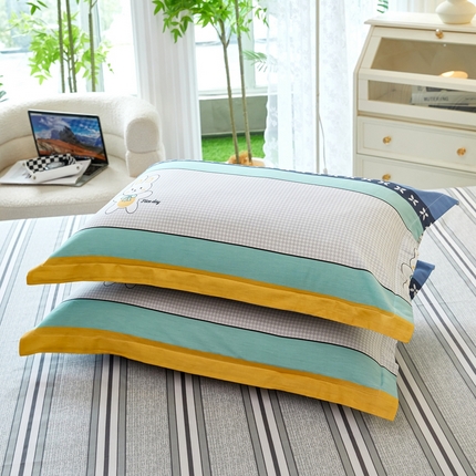 91家纺网 家纺一手货源 找家纺 （总）鸿琪家纺 2025新款全棉12868单枕套