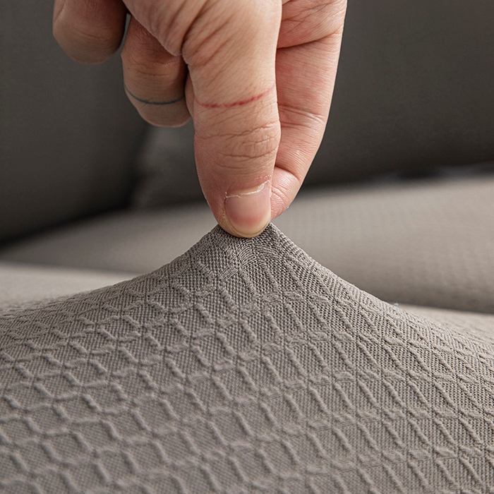 91家纺网 家纺一手货源 找家纺 （总）沐沐家纺 2026新款苏茉小方格防水沙发笠