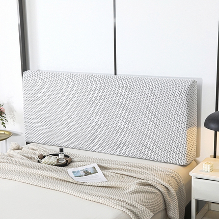 91家纺网 家纺一手货源 找家纺 （总）千彤沙发垫 2025新款阳离子水波纹弹力床头罩