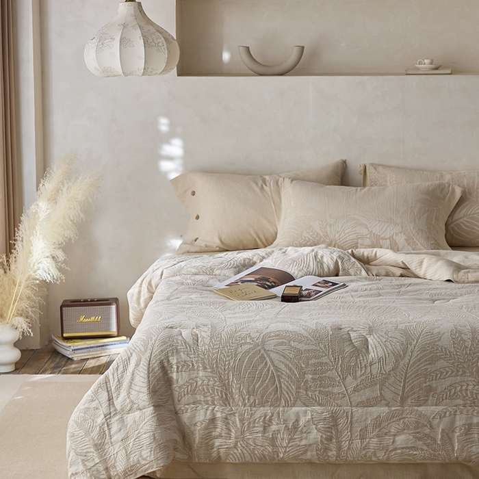 91家纺网 家纺一手货源 找家纺 2025春夏新品棉麻春秋被冬被全系列被子被芯 楼岚