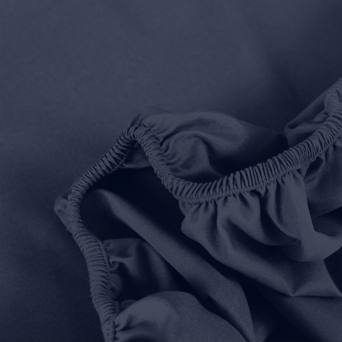 91家纺网 家纺一手货源 找家纺 2025新款跨境外贸纯色磨毛单床笠 藏青