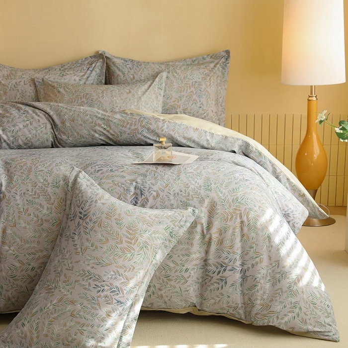 91家纺网 家纺一手货源 找家纺 巧玲珑 2025新款144*72澳洲棉陶瓷四件套 且听风吟