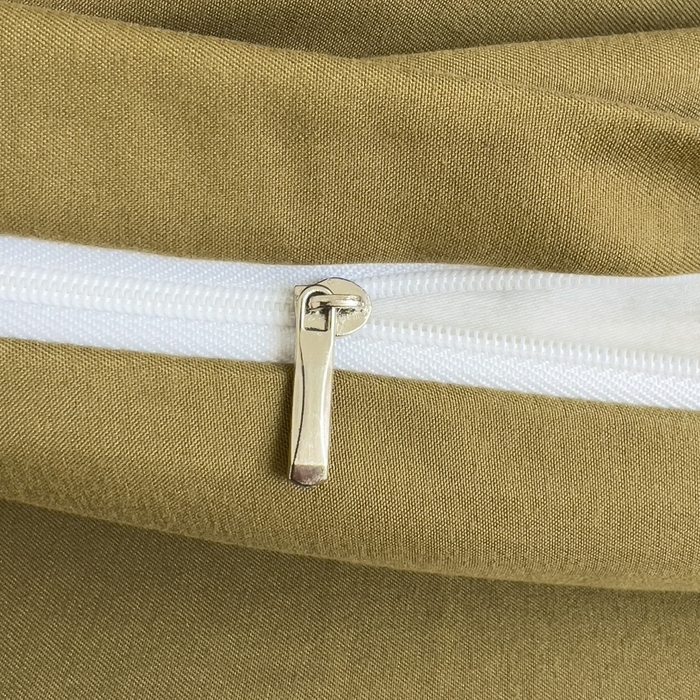 91家纺网 家纺一手货源 找家纺 梦卓家纺 2025爆款ins风超柔褶皱亲肤磨毛水洗棉四件套 姜黄