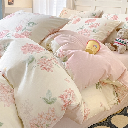 91家纺网 家纺一手货源 找家纺 （总）如约 2025新款全棉12868印花四件套