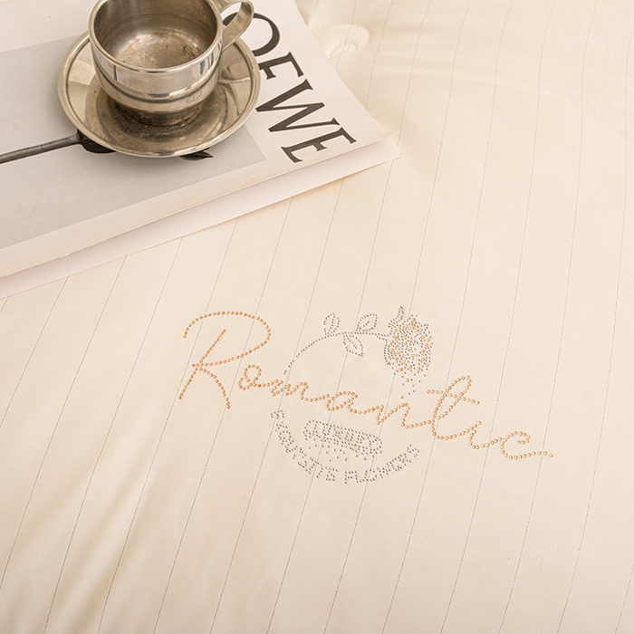 91家纺网 家纺一手货源 找家纺 睡棉坊 2025新款A类银融棉大豆被水洗棉春秋被加厚冬被正宗10%大豆被带质检报告 象牙白