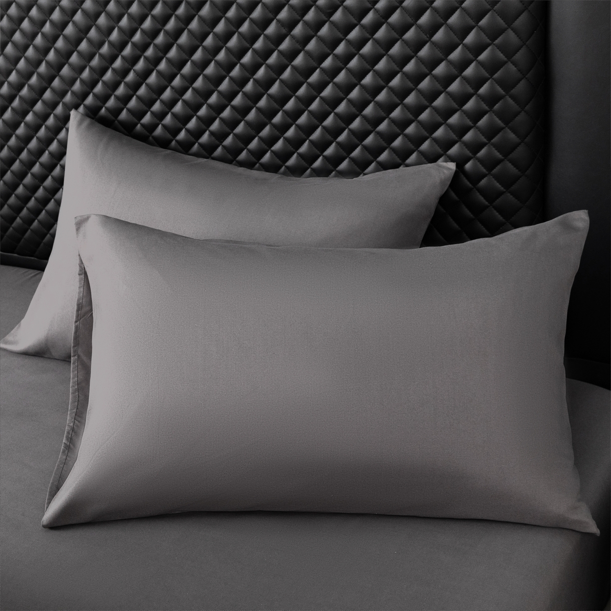 91家纺网 家纺一手货源 找家纺 2025新款磨毛单床笠单品床上用品 外贸专供可定制四件套 灰色