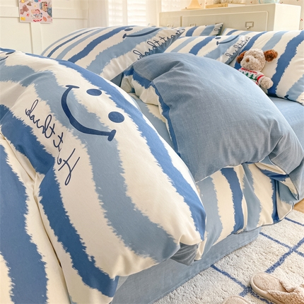 91家纺网 家纺一手货源 找家纺 （总）如约 2025新款全棉12868印花四件套