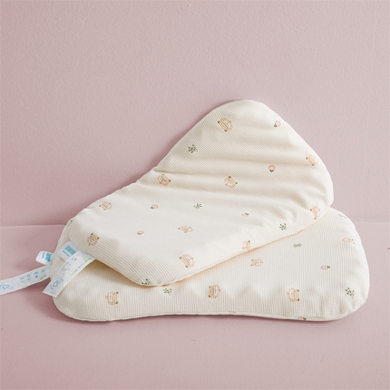 91家纺网 家纺一手货源 找家纺 （总）2025新款华夫格磨毛印花婴童硅胶枕