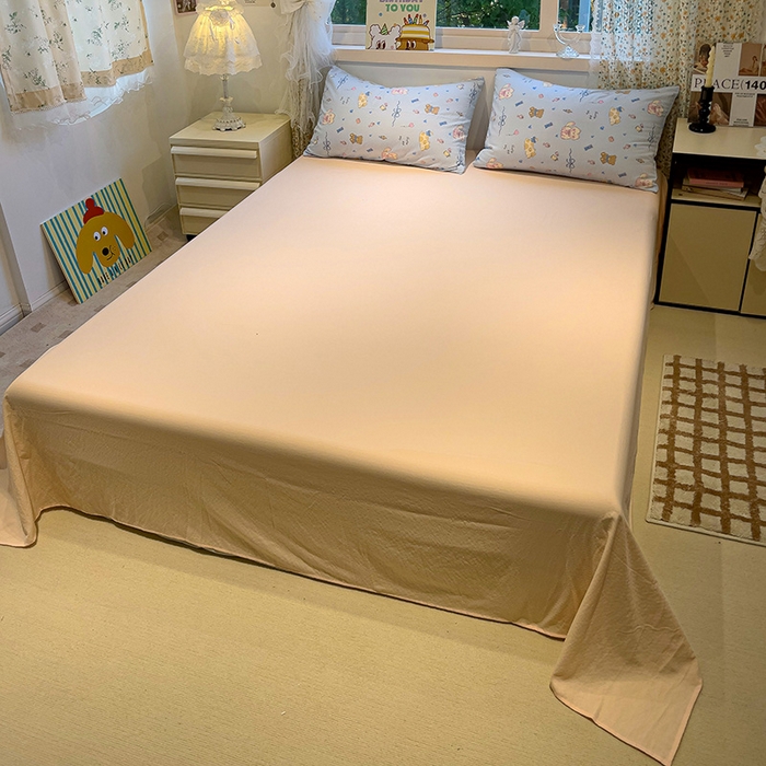 91家纺网 家纺一手货源 找家纺 奈颜 2025新款爆款云感提花双层纱裸睡四件套 动物派对