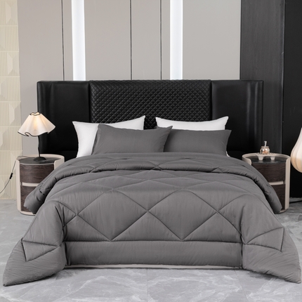 2025新款磨毛单床笠单品床上用品 外贸专供可定制四件套 灰色