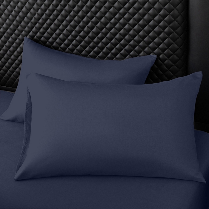 91家纺网 家纺一手货源 找家纺 2025新款磨毛单床笠单品床上用品四件套 藏青