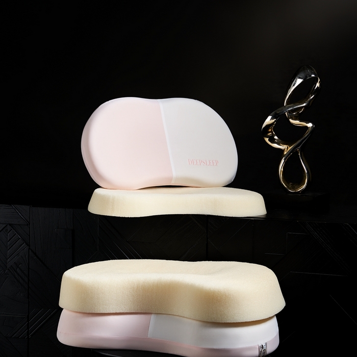 91家纺网 家纺一手货源 找家纺 （总）中胶硅胶 2025新款糖豆硅芯网红枕 硅胶枕