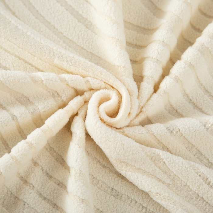 91家纺网 家纺一手货源 找家纺 沐沐家纺 2026新款流年扶手巾 白色