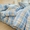 91家纺网 家纺一手货源 找家纺 2025新款简约款色织水洗棉四件套 昭华蓝