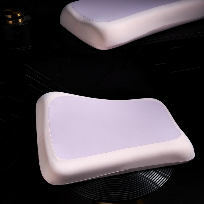 91家纺网 家纺一手货源 找家纺 （总）中胶硅胶 2025新款护肩颈骨形枕 硅胶枕