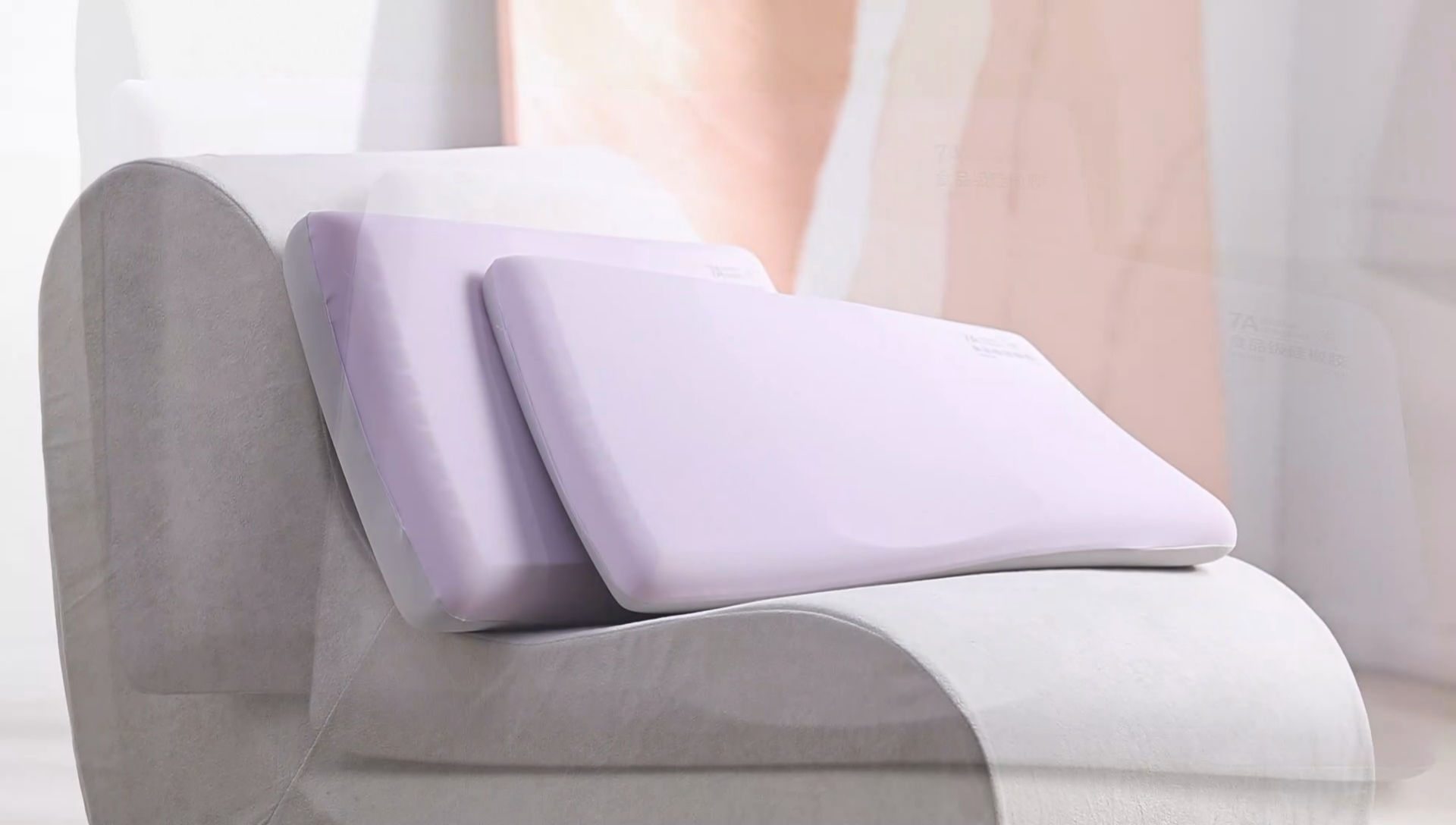 91家纺网 家纺一手货源 找家纺 （总）中胶硅胶 2025新款硅橡胶面包枕 硅胶枕