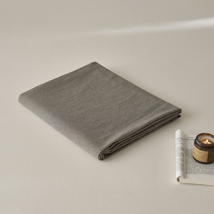 91家纺网 家纺一手货源 找家纺 2025春夏新品色织大提花单品床单 浅灰