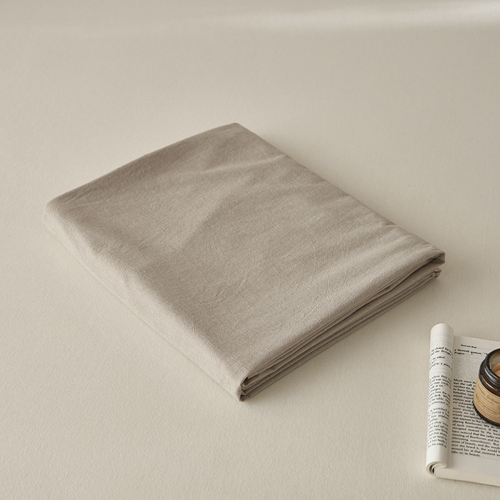 91家纺网 家纺一手货源 找家纺 2025春夏新品色织大提花单品床单 卡其