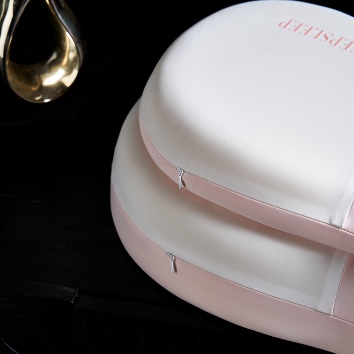 91家纺网 家纺一手货源 找家纺 （总）中胶硅胶 2025新款糖豆硅芯网红枕 硅胶枕