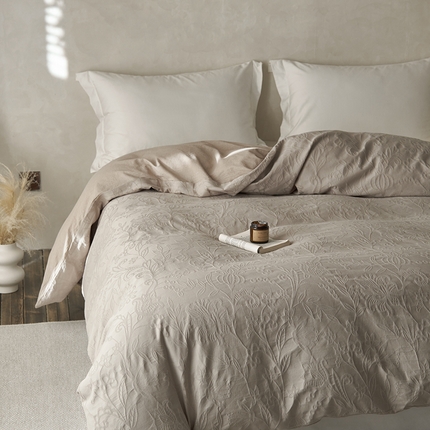 91家纺网 家纺一手货源 找家纺 （总）2025春夏新品染色水洗大提花单品被套