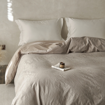 91家纺网 家纺一手货源 找家纺 （总）2025春夏新品染色水洗大提花单品被套