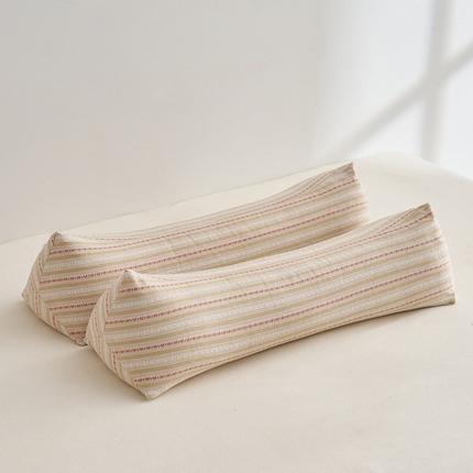 91家纺网 家纺一手货源 找家纺 （总）2025新款3D条纹菱形荞麦枕 枕头枕芯