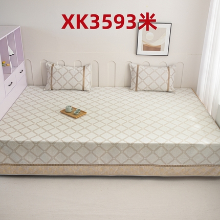 91家纺网 家纺一手货源 找家纺 （总）2025新款高密雪尼尔复合炕盖榻榻米炕垫-XK3732-XK3598-XK3593-XK3595