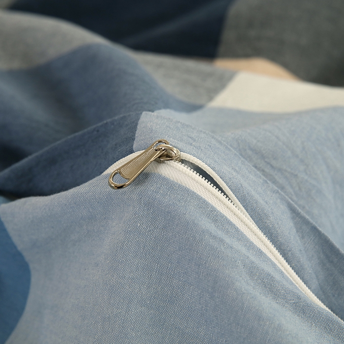 91家纺网 家纺一手货源 找家纺 金纱玉纺家纺 2024新款全棉水洗棉四件套巴克曼-兰