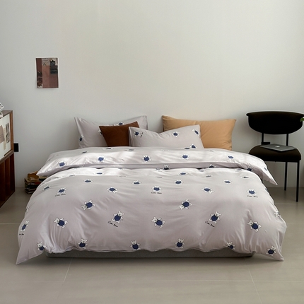 91家纺网 家纺一手货源 找家纺 （总）梦可莱家居 2025新款A类全棉纯棉针织印花四件套-卡通系列