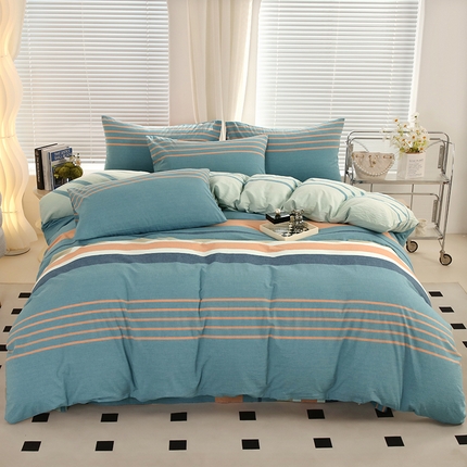 91家纺网 家纺一手货源 找家纺 （总）金纱玉纺家纺 2024新款全棉水洗棉四件套汇总