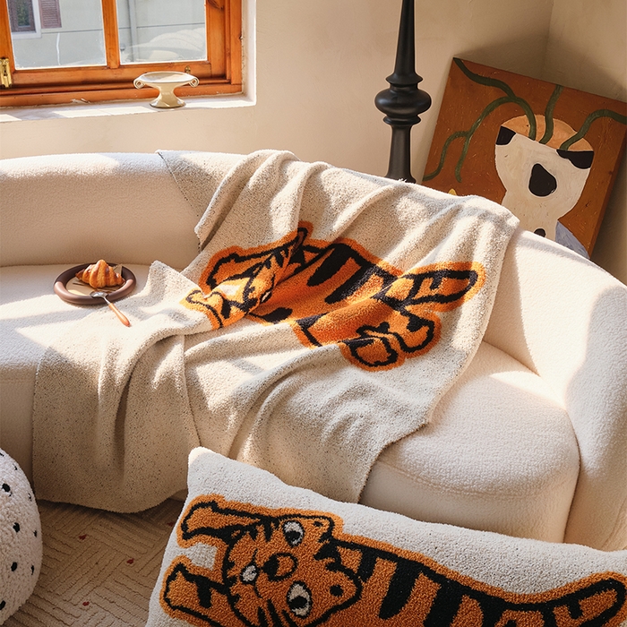 91家纺网 家纺一手货源 找家纺 （总）2025新款半边绒盖毯-沃虎最低零售价：毯子161元