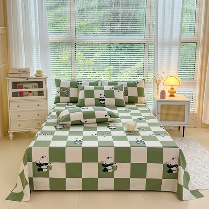 91家纺网 家纺一手货源 找家纺 （总）仟网汇 2025新款老粗布床单粗布凉席老粗布单床单枕套单品