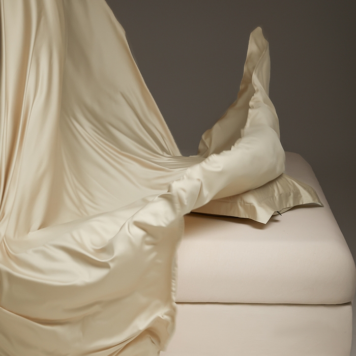 91家纺网 家纺一手货源 找家纺 618家纺 2025新款50S100支全棉单品系列-单床单 雪咖