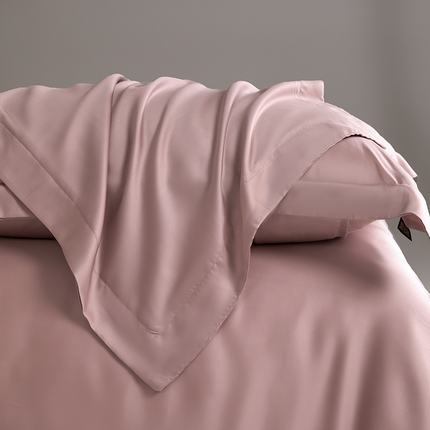 618家纺 2025新款50S100支全棉单品系列-单枕套 梦幻粉